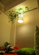 武汉手绘墙灯饰配花