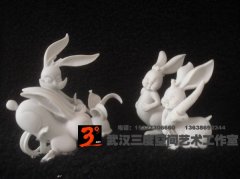 武汉工艺品摆件：兔子