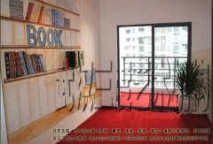 武汉样板间手绘效果-书柜