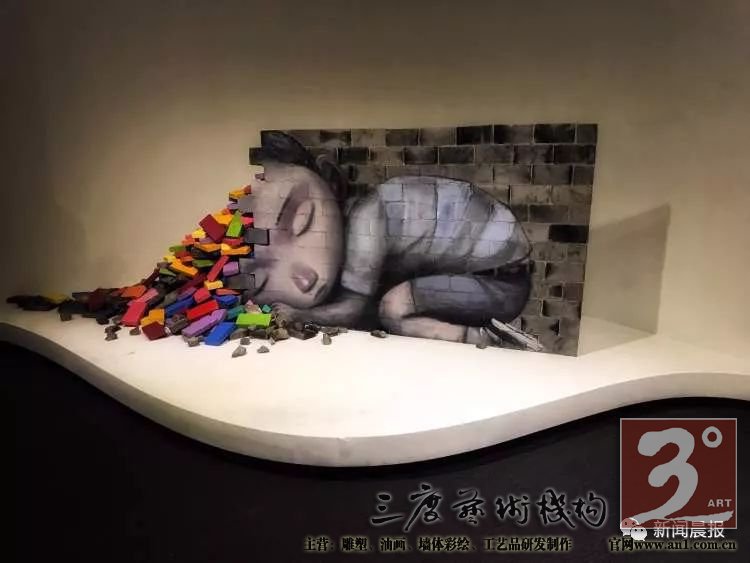  从街头创作到当代艺术馆 引用策展人曹彬的话来说：“从街头创作到当代艺术馆