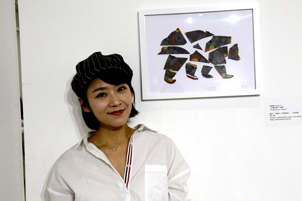 罗海琼参与PETA“自由的熊”艺术展，呼吁关注马戏团小熊的困境