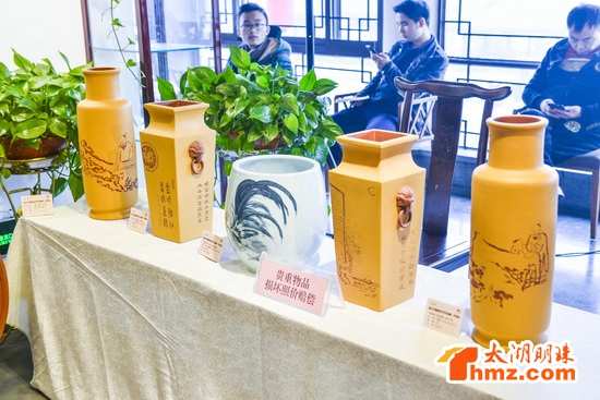 “一带一路”宜兴刀笔陶瓷艺术作品展在中国戏码头举行