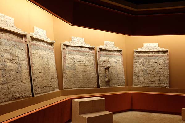 上博“山西壁画展”布展先睹为快，墓室复原宛若身临其境