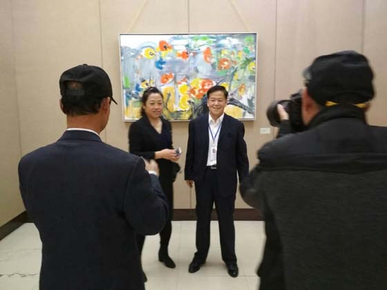 这次活动是抚顺公益书画家协会与沈阳东方美术馆在2017年结为文化互动友好单位后