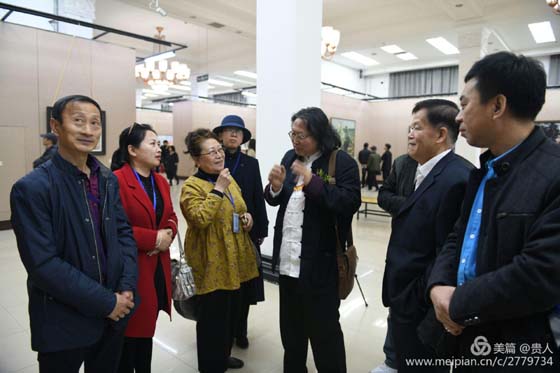 这次活动是抚顺公益书画家协会与沈阳东方美术馆在2017年结为文化互动友好单位后