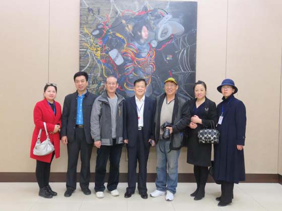 这次活动是抚顺公益书画家协会与沈阳东方美术馆在2017年结为文化互动友好单位后