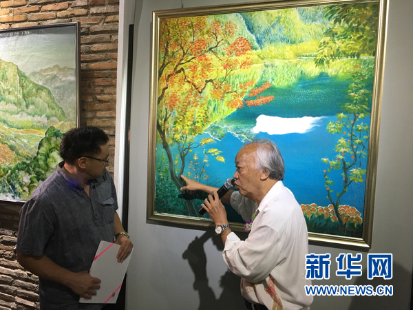  曾庆昌个人作品展于4月1日到4月20日在马六甲郑和朵云轩艺术馆举行