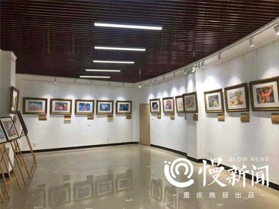 　画展现场