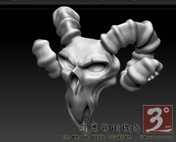 最新玻璃钢雕塑制作流程3d模型环节