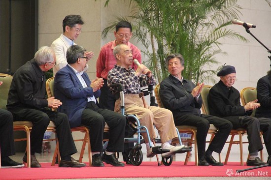 戴泽艺术展亮相国家博物馆这是一位96岁艺术家笔下的“朴素”