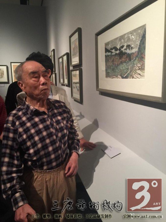戴泽艺术展亮相国家博物馆这是一位96岁艺术家笔下的“朴素”