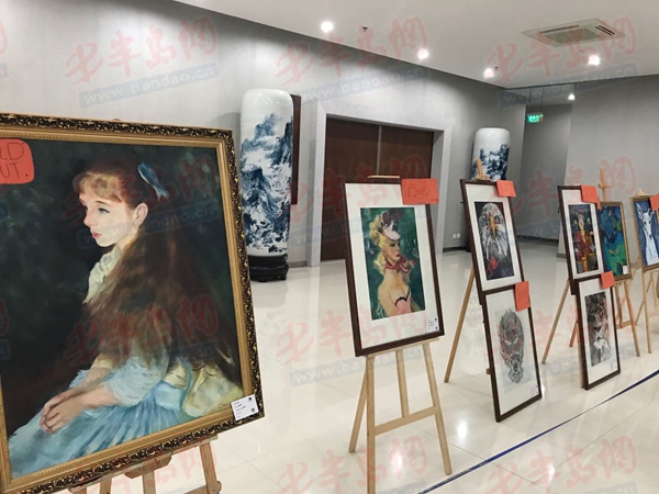 本次画展所得收入将全部用于为青岛索斯兰学校跨区域教育合作友好学校——平度市兰底小学购买原版英文绘本