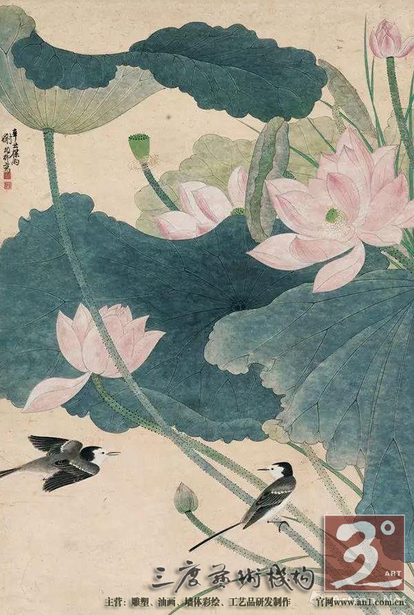 学画荷还需找稚柳