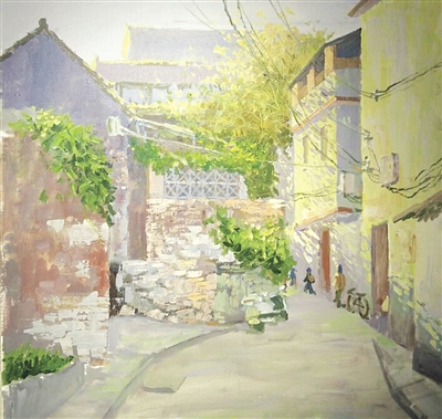 元旦里一个油画展 20位油画家笔笔流淌南阳韵