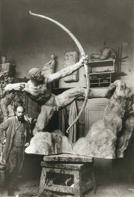  布德尔一生培养了大批优秀的艺术家