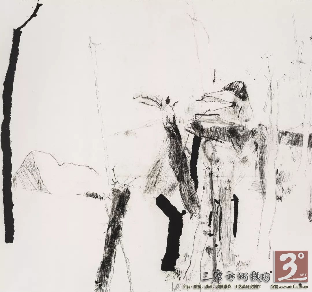 水墨艺术那种独特的、简淡深厚的魅力