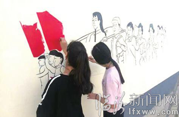 来自山西师范大学美术学院的50余名师生