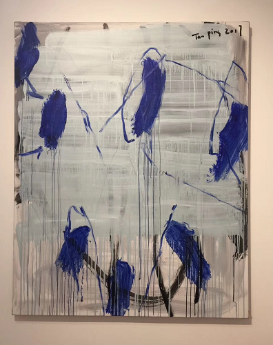 “蓝色”主题的画展在深圳亮相