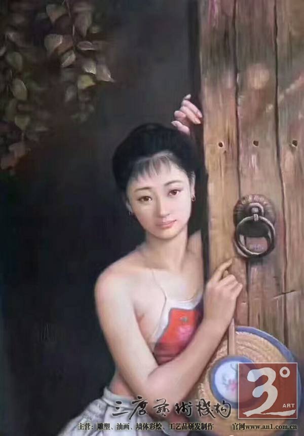 东方女性的美，全在他的笔下一一访著名写实油画家曹雕先生