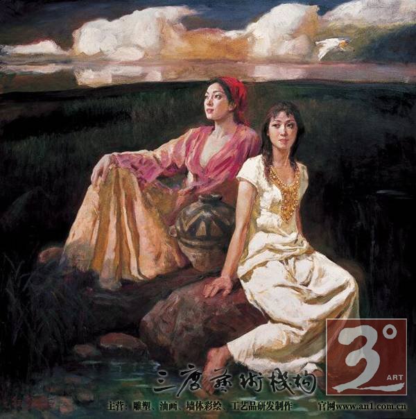 东方女性的美，全在他的笔下一一访著名写实油画家曹雕先生