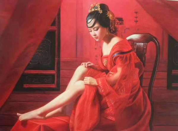 东方女性的美，全在他的笔下一一访著名写实油画家曹雕先生