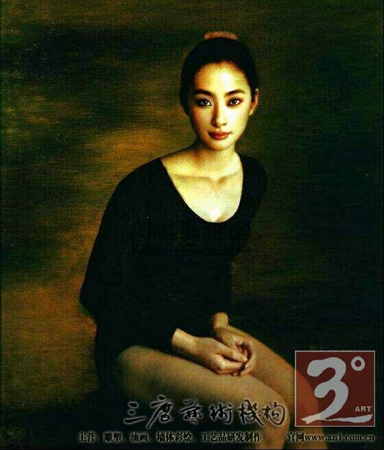 东方女性的美，全在他的笔下一一访著名写实油画家曹雕先生