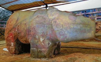 天府广场石兽被确定为石犀 专家认为它或改变中国雕塑史