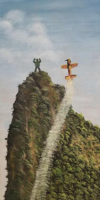 青山绿水美不胜收一一著名油画家张先林先生的作品赏析 青山绿水 美不胜收一一著名油画家张先林先生的作品赏析