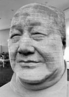 全国美展雕塑展区参展作品之一。