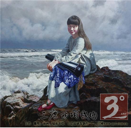 油画人物高婷婷2013年