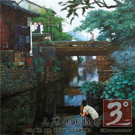 (油画)100x100cm2006年