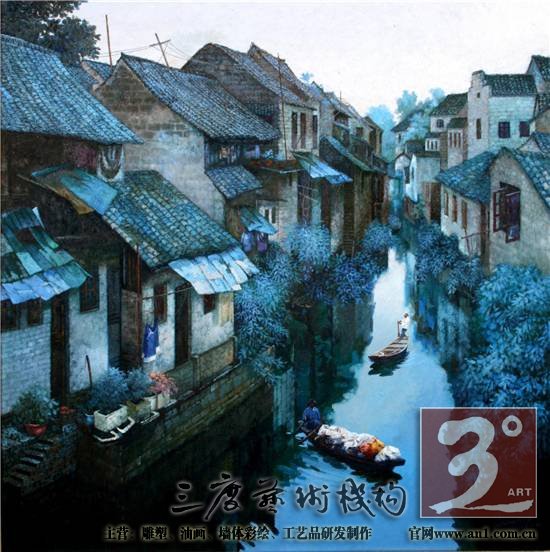 (油画)100x100cm2006年