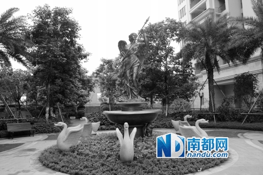 君华新城“天使”。南都记者 韩晶元 摄