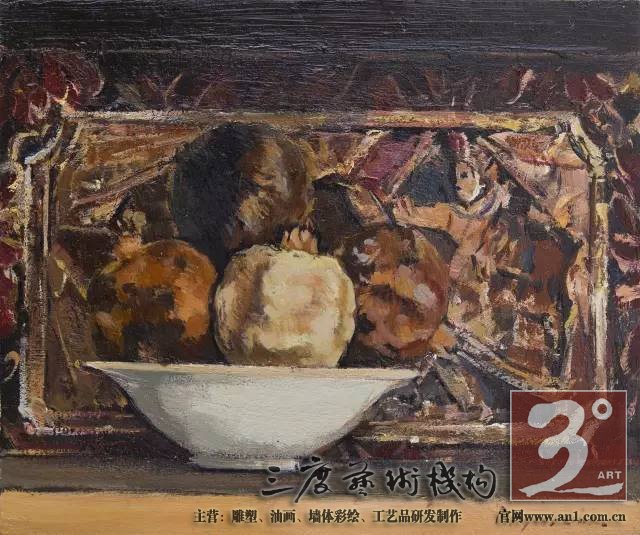 色彩的诗：蒋博宇油画