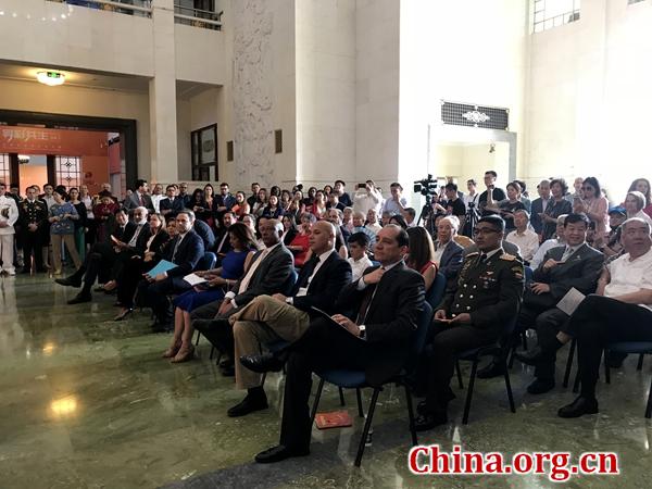【中国网 周静 摄】 此次活动由中国文化和旅游部外联局与阿根廷驻华大使馆、厄瓜多尔驻华大使馆、圭亚那驻华大使馆、巴拿马驻华大使馆、特立尼达和多巴哥驻华大使馆、墨西哥驻华大使馆以及委内瑞拉驻华大使馆共同举办