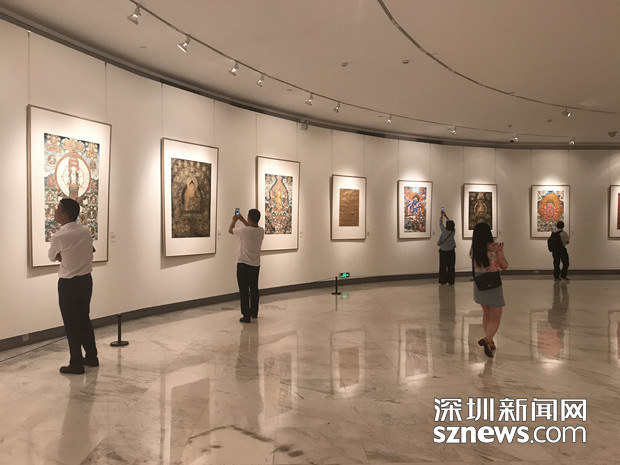 60幅唐卡精品亮相关山月美术馆 展览持续至5月27日