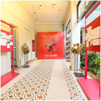 在老东山遇上周大福“宫”中法跨界艺术展