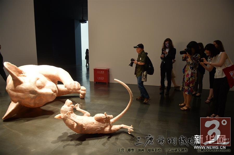 “融——法国杜尚奖提名艺术家作品展”在清华大学艺术博物馆开幕