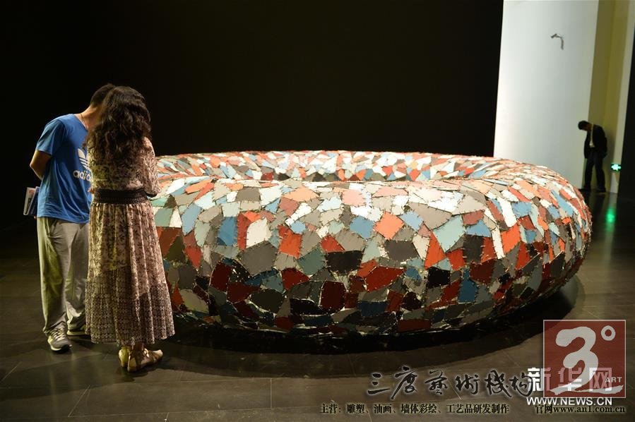 “融——法国杜尚奖提名艺术家作品展”在清华大学艺术博物馆开幕