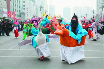  “黄河阵”第三代传承人王运丰告诉记者