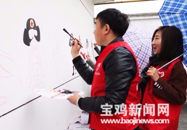 在第55个学雷锋纪念日到来之际