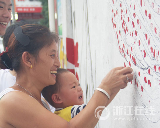 与禁毒宣传进行零距离心灵沟通