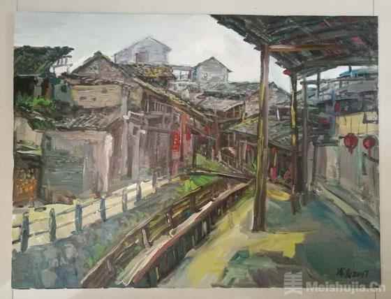 绚丽画笔描绘艺术人生——知名油画家廖常友画作赏读