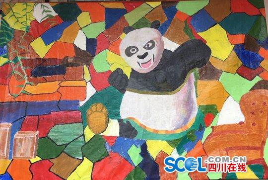 3D立体画，带给学生不一样的世界 安县沙汀中学举行３D立体画创作