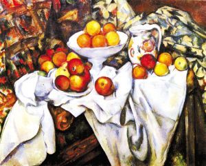  塞尚不像其他印象派画家那样关心光和大气的效果