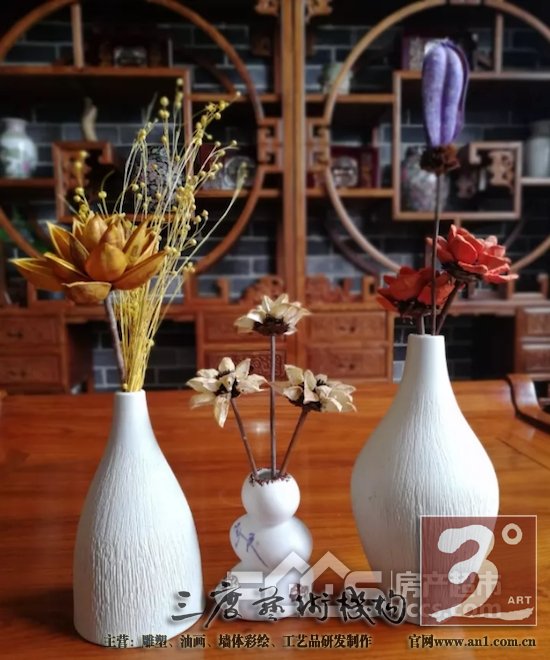 插花展示作品 闲庭雅座